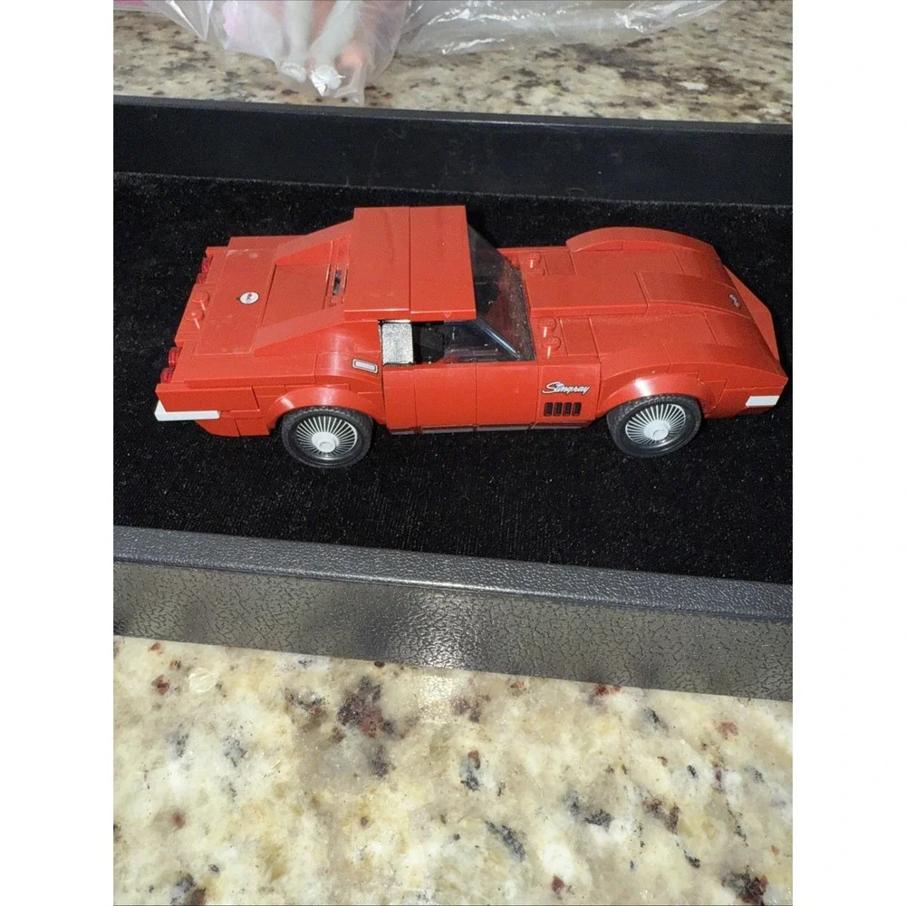 LEGO 1969 Dark‎ Red Corvette Stingray Speed ChampionsGenuine LEGO! 4642